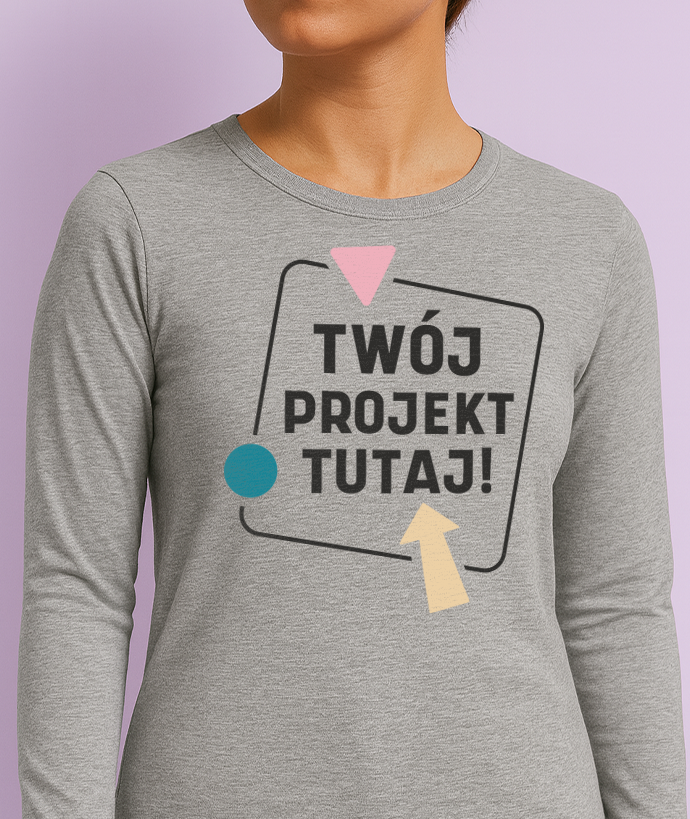 Koszulki damskie z długim rękawem w ShirtUp!