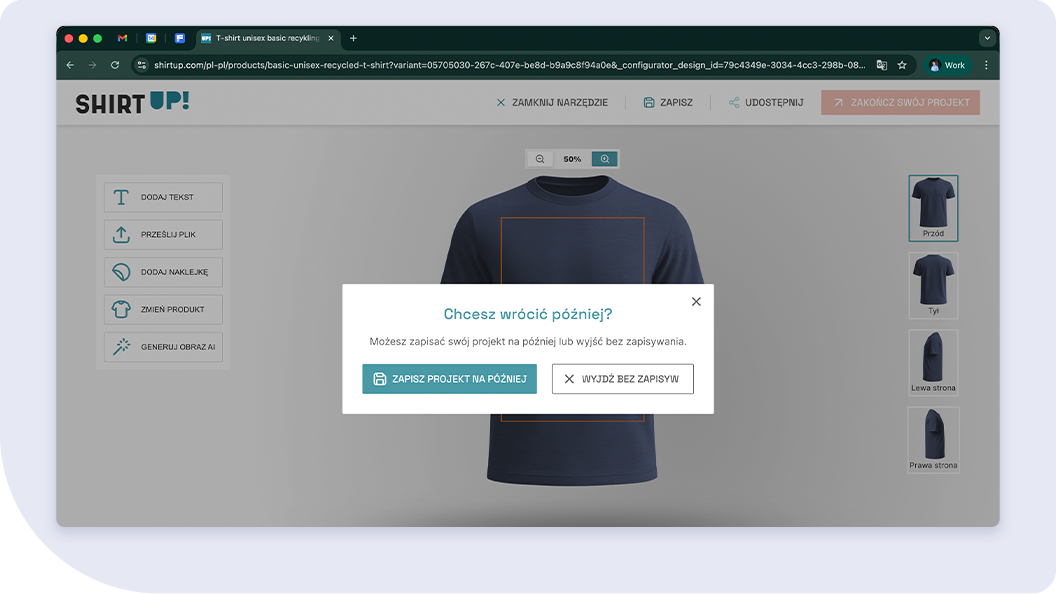 Naucz się korzystać z edytora online ShirtUp! krok po kroku i personalizuj swoje produkty w kilka minut