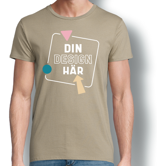 Komfort herr anpassad t-shirt