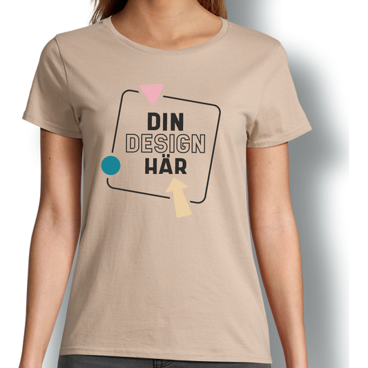 Komfort dam anpassad t-shirt