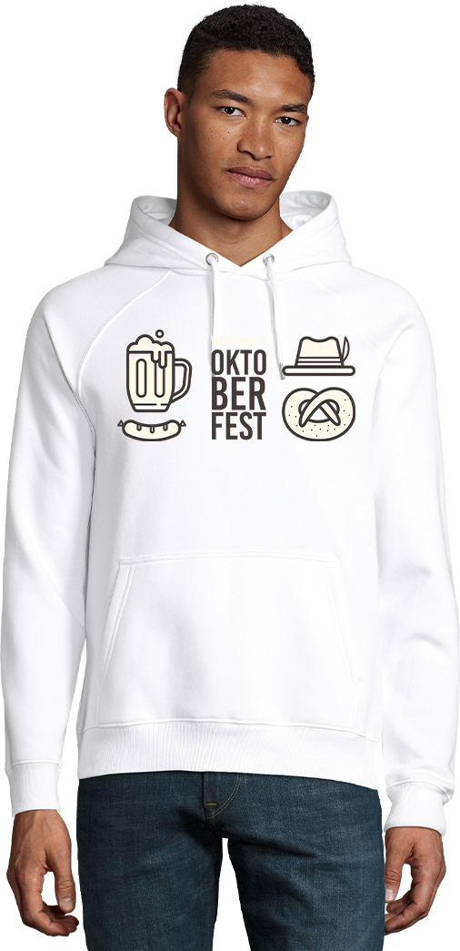 Welcome To Oktoberfest Design - Comfort unisex hoodie