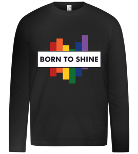 Born to Shine Design - Premium kids long sleeve t-shirt