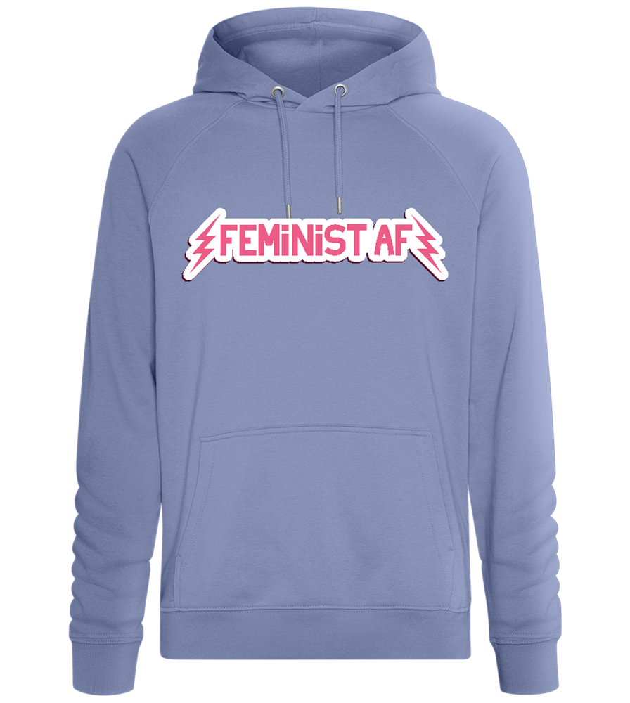 Feminism AF Design - Comfort unisex hoodie_BLUE_front