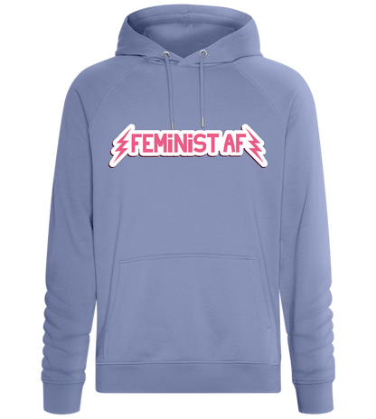 Feminism AF Design - Comfort unisex hoodie_BLUE_front