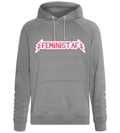 Feminism AF Design - Comfort unisex hoodie_ORION GREY II_front