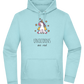 Unicorns Are Real Design - Premium Essential Unisex Hoodie_POOL BLUE_front