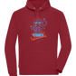 Skate Peace Design - Comfort unisex hoodie_BORDEAUX_front