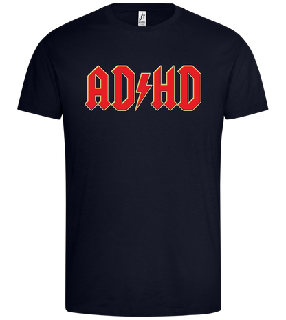 ADHD Design - Premium men's t-shirt_FRENCH NAVY_front