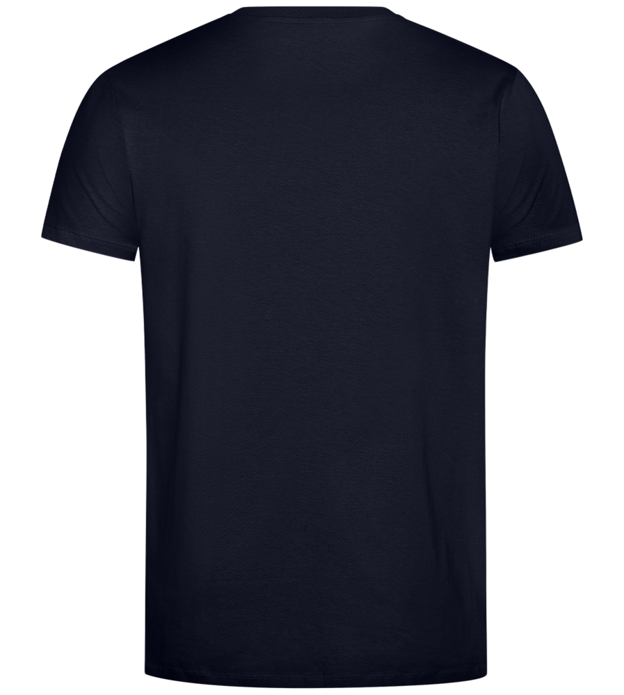 Als een Raket Design - Comfort Unisex T-Shirt_FRENCH NAVY_back