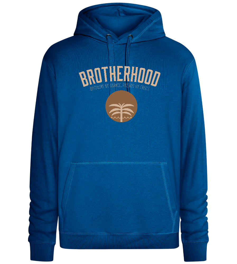 Brotherhood Palm Tree Design - Premium unisex hoodie_ROYAL_front