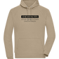 I'm Always Right Design - Comfort unisex hoodie_KHAKI_front