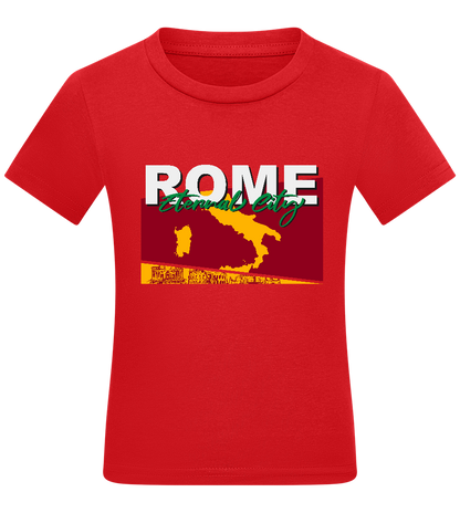 Eternal City Design - Comfort kids fitted t-shirt_RED_front
