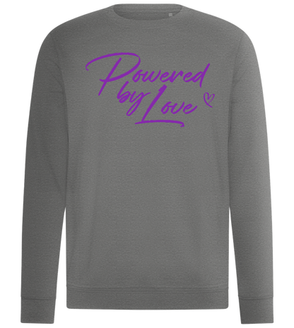 Powered By Love Design - Comfort unisex sweater_ORION GREY II_front