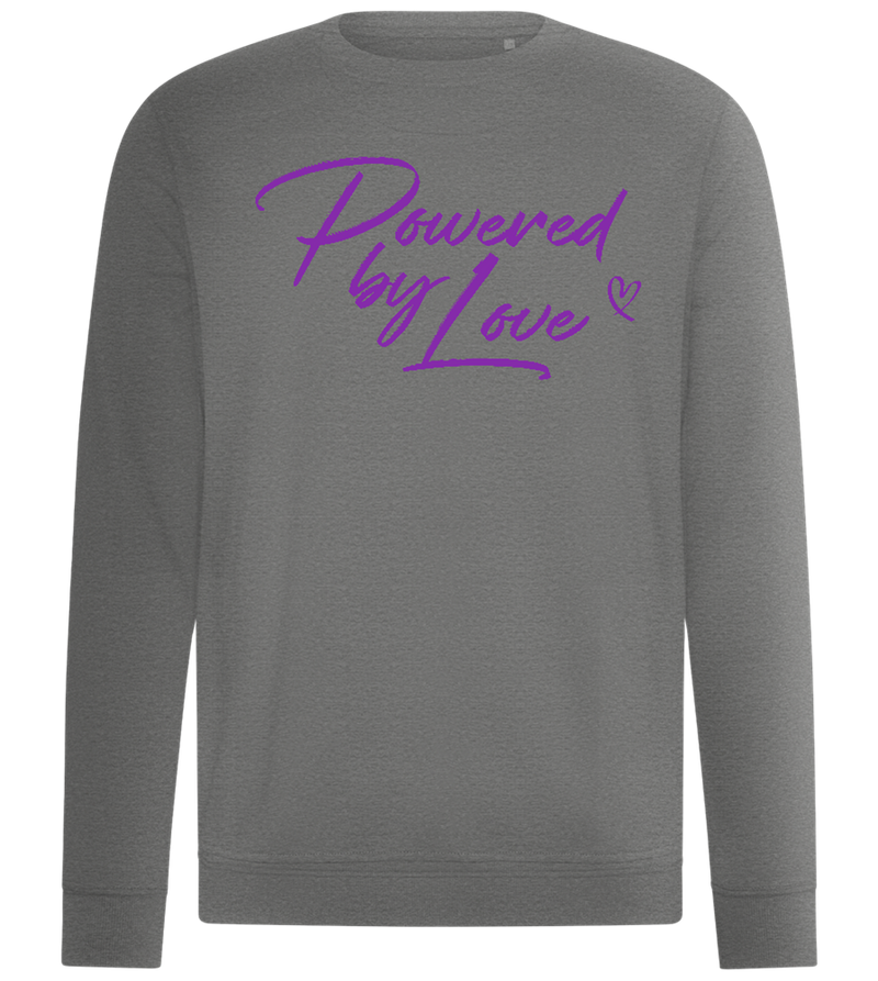 Powered By Love Design - Comfort unisex sweater_ORION GREY II_front