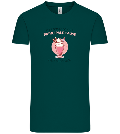 Cause For Weight Gain Design - Comfort Unisex T-Shirt_GREEN EMPIRE_front