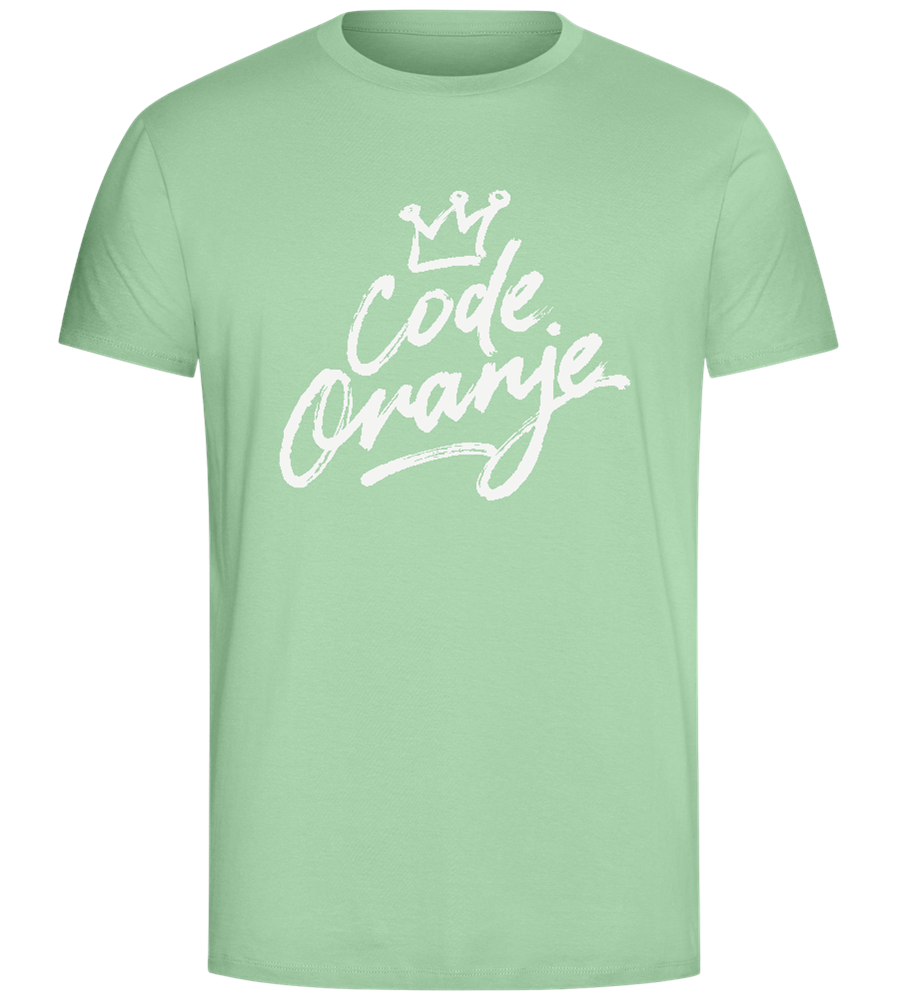 Code Oranje Design - Comfort Unisex T-Shirt_ICE GREEN_front