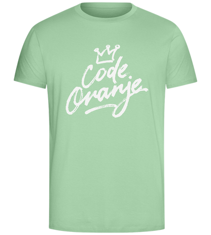 Code Oranje Design - Comfort Unisex T-Shirt_ICE GREEN_front