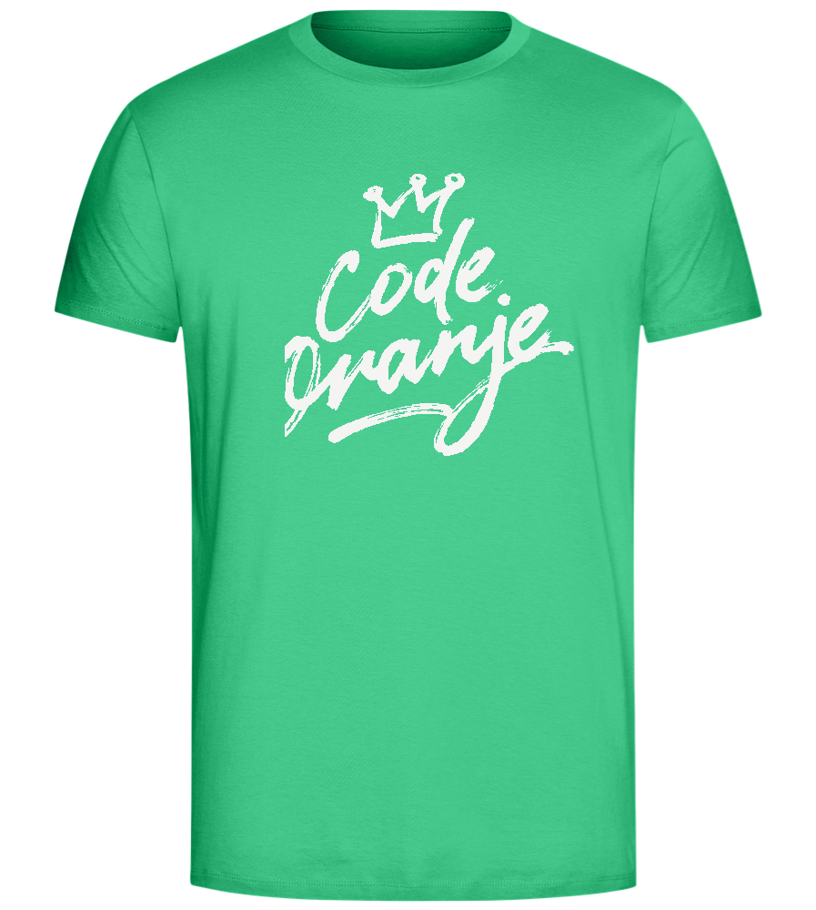 Code Oranje Design - Comfort Unisex T-Shirt_SPRING GREEN_front