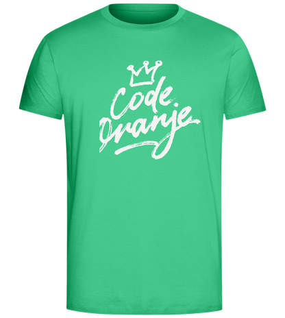 Code Oranje Design - Comfort Unisex T-Shirt_SPRING GREEN_front