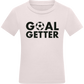 Goal Getter Design - Comfort kids fitted t-shirt_LIGHT PINK_front