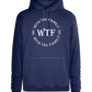 With The Family Design - Premium unisex hoodie_DENIM CHINA_front