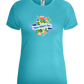 Mother's Day Flowers Design - Comfort women's t-shirt_HAWAIIAN OCEAN_front