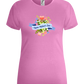 Mother's Day Flowers Design - Comfort women's t-shirt_PINK ORCHID_front