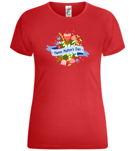 Mother's Day Flowers Design - Comfort women's t-shirt