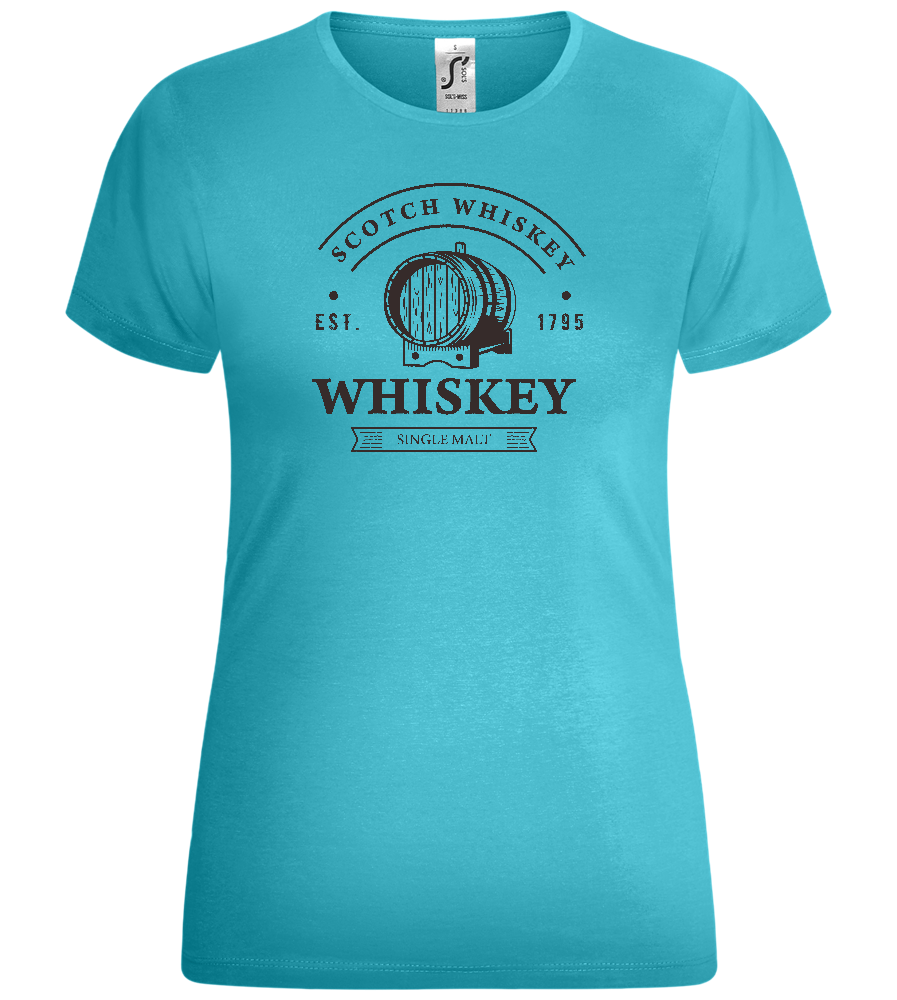 Scotch Whiskey Design - Comfort women's t-shirt_HAWAIIAN OCEAN_front