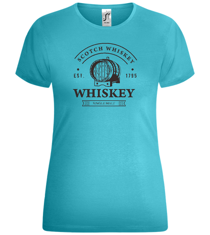 Scotch Whiskey Design - Comfort women's t-shirt_HAWAIIAN OCEAN_front