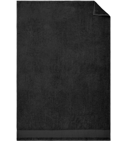 Cotton Bath Towel_BLACK_front