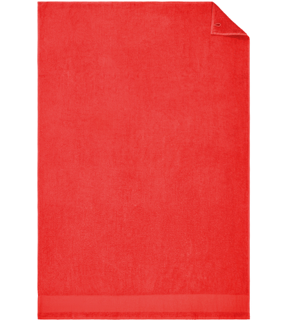 Cotton Bath Towel_RED_front