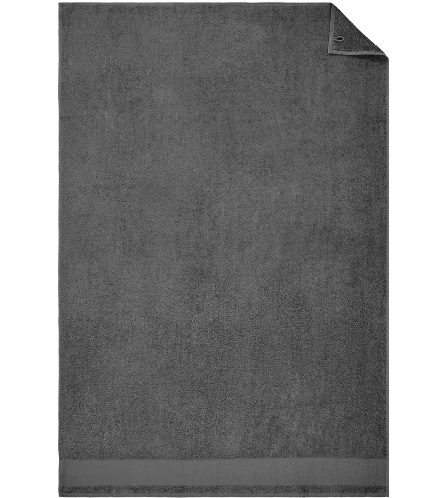 Cotton Bath Towel_STONE GREY_front