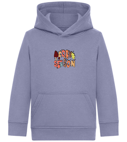 Cozy Season Design - Comfort Kids Hoodie_BLUE_front