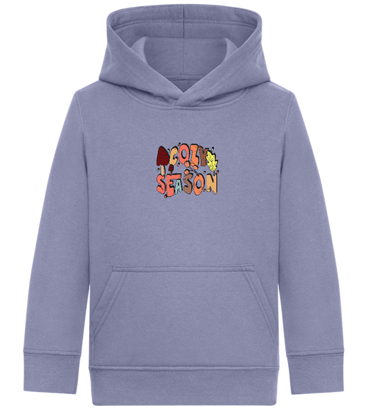 Cozy Season Design - Comfort Kids Hoodie_BLUE_front