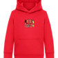 Cozy Season Design - Comfort Kids Hoodie_BRIGHT RED_front