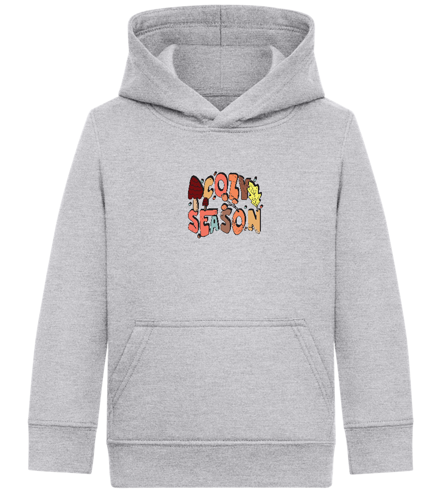 Cozy Season Design - Comfort Kids Hoodie_ORION GREY II_front