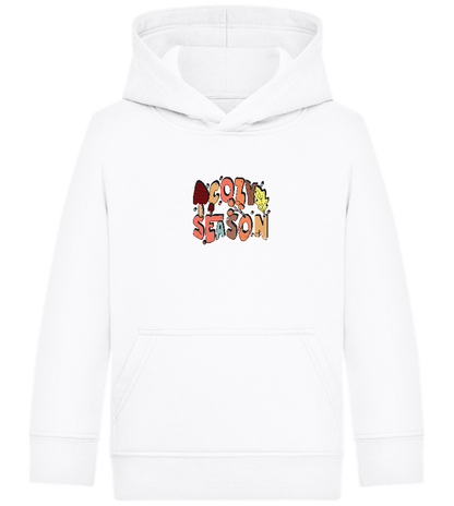 Cozy Season Design - Comfort Kids Hoodie_WHITE_front