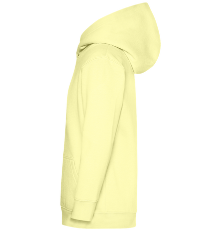 Cozy Season Design - Comfort Kids Hoodie_AMARELO CLARO_left