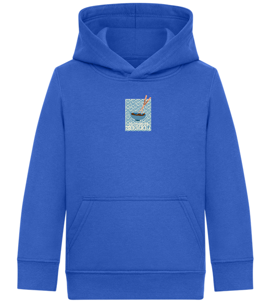 Itadakimasu Design - Comfort Kids Hoodie_ROYAL_front