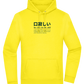 Kuchisabishii Design - Premium Essential Unisex Hoodie_YELLOW_front