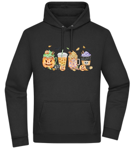 Halloween Drinks Design - Premium Essential Unisex Hoodie