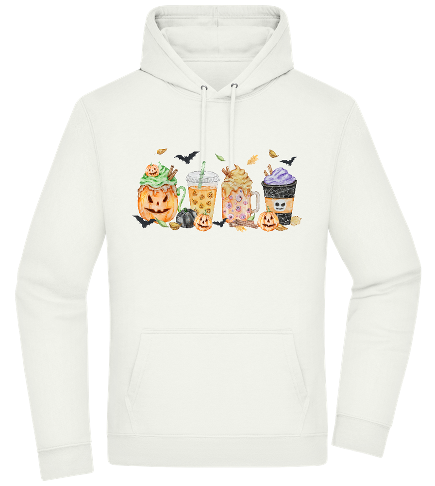 Halloween Drinks Design - Premium Essential Unisex Hoodie_CREAMY GREEN_front