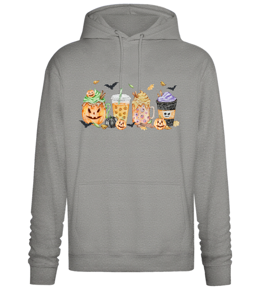 Halloween Drinks Design - Premium Essential Unisex Hoodie_ORION GREY II_front