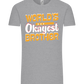 World's Okayest Brother Design - Comfort Unisex T-Shirt_ORION GREY_front
