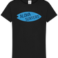 Aloha Surfers Design - Comfort girls' t-shirt_DEEP BLACK_front