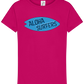 Aloha Surfers Design - Comfort girls' t-shirt_FUCHSIA_front