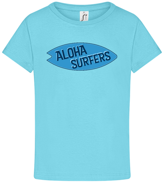 Aloha Surfers Design - Comfort girls' t-shirt_HAWAIIAN OCEAN_front