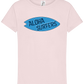 Aloha Surfers Design - Comfort girls' t-shirt_MEDIUM PINK_front