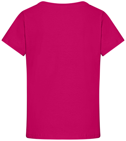 Aloha Surfers Design - Comfort girls' t-shirt_FUCHSIA_back